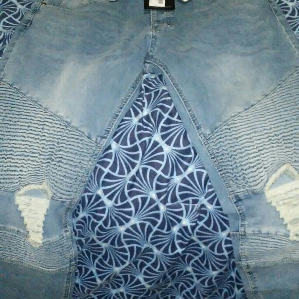 Boohoo mens jeans.biker style